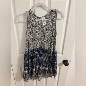Small sleeveless babydoll dress
